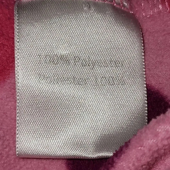 Hanna Andersson Girls Pink Polka Dot 1/4 Zip Fleece Pullover 120 6 6X 7 - Picture 3 of 3